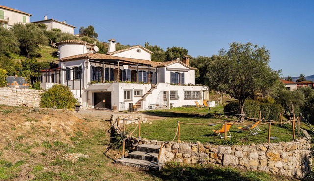 French Riviera View from 4BR Villa