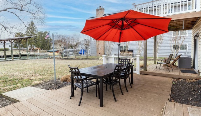 Freshly-Renovated Riverfront Retreat with Private Dock, Deck & Yard for the Whole Family - Dogs Too