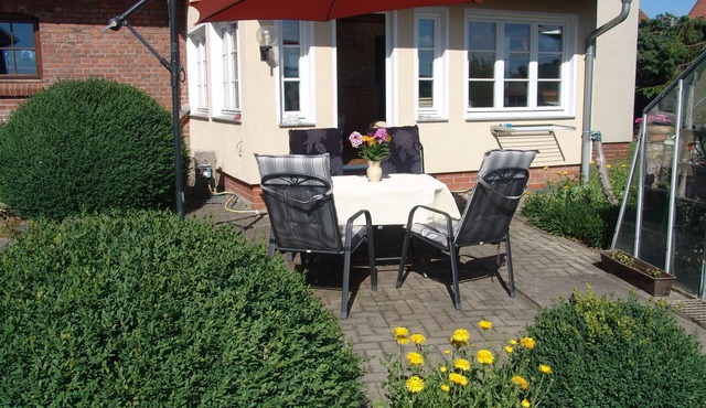 Friendly, bright apartment in a central, rural Harz region