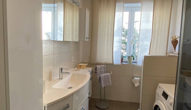 Friendly ground floor vacation apartment "an den Salinen" 01525 4203545