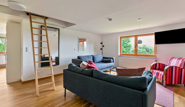‘Frischer Morgentau’ spacious holiday flat approx. 57sqm for two people on the upper floor