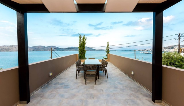 Front row sea view villa