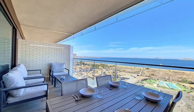Frontline with Sea and Pool Views, Parking