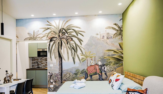 Full apartment ground floor vacation home free parking guarded