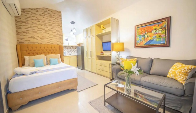 Fully Equipped 1br Studio dt 2mins To The Beach