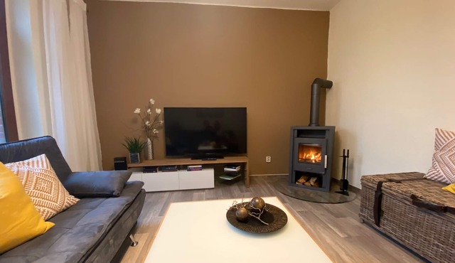 Fully equipped apartment for up to 5 people.