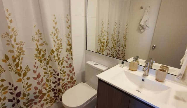 Fully equipped apartment, bedroom en suite in Valdivia, direct access to the city entrance.