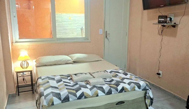 Fully equipped studio apartment in Catete, near the subway, ideal for a couple.