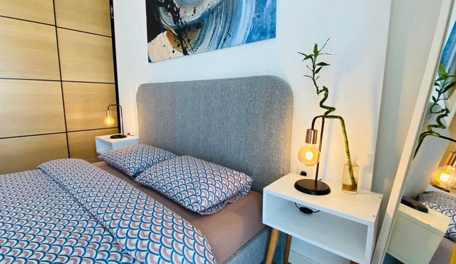 Fully equipped residence with city view