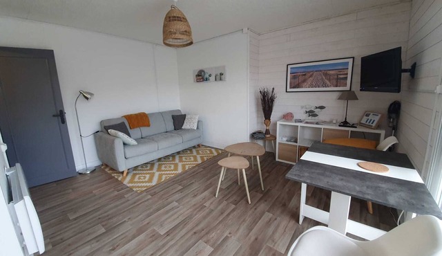 Fully equipped studio 100m from the beach, close to Le Touquet