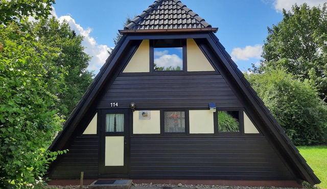 Fully equipped vacation home "Winnetou" No. 114 with terrace and stone barbecue