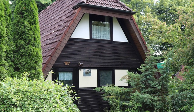 Fully equipped vacation home "Winnetou" No. 187 in the countryside with terrace.