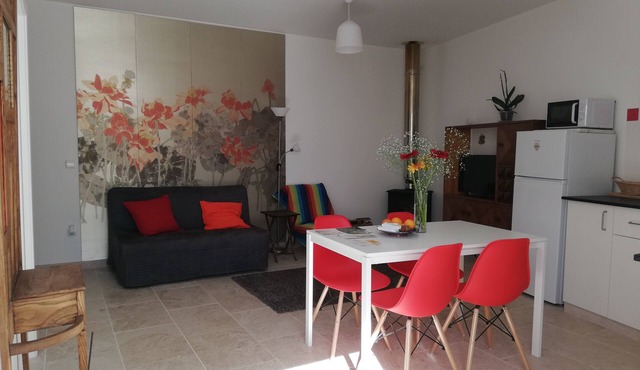Fully independent studio ready for 4 people