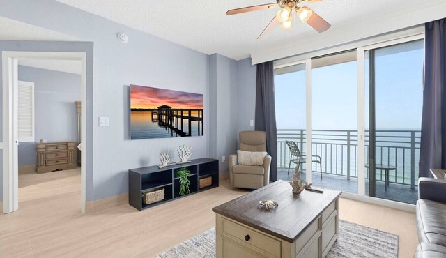 Fully Remodeled Oceanfront 2BR All New Furnishings & Private Balcony @ The Wyndham