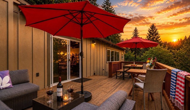 Fun, Forest Magic! Near Guerneville & Russian River! GmRm-Starry Nights