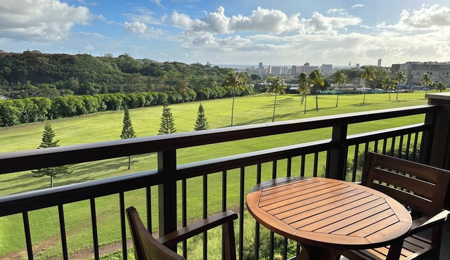 FURNISHED GOLF COURSE VIEW HOME "H", NEAR CAMP SMITH/JBPHH/AIRPORT, FREE PRKG.