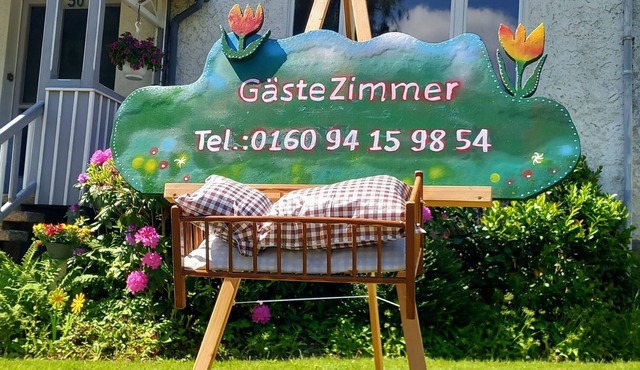 Gästezimmer - Ruhiges Gästezimmer für 1-2 Personen mit Bad