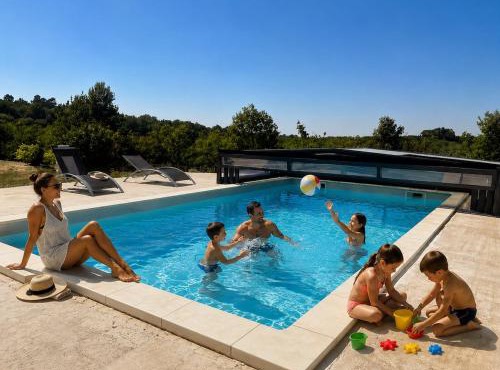 Gîte d'exception avec piscine privée 12 personnes