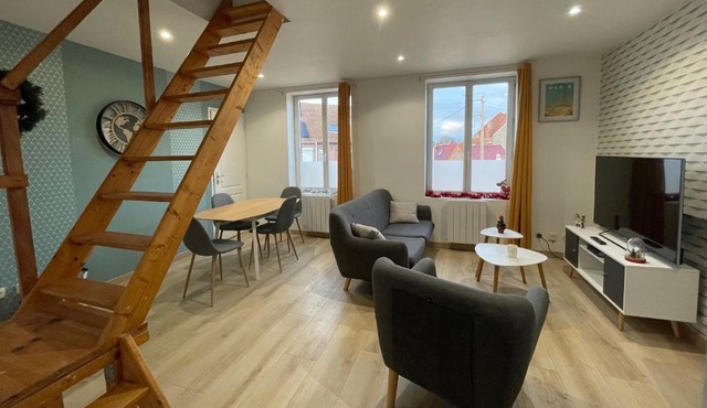 Gîte Le Duplex - 5min de la gare vers Lille-Lens-Arras