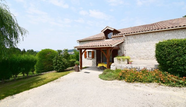 Gîte Pouchalou à Tournon d'Agenais, grand parc