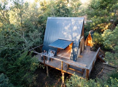 Gaia A-frame cabin