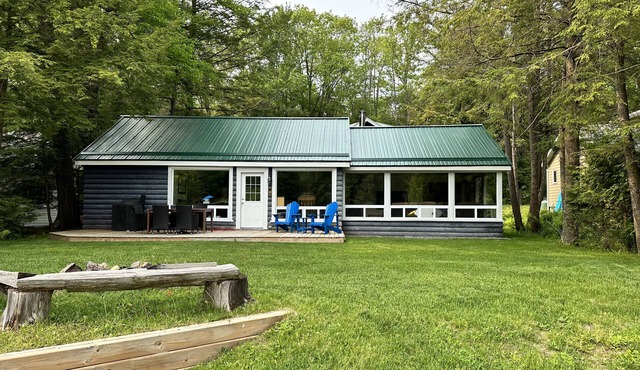 Gali's Waterfront Cottage on Lake Muskoka facing south with western sunset views