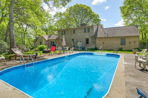 Game Room + Patio: Quiet Centerville Beach Base