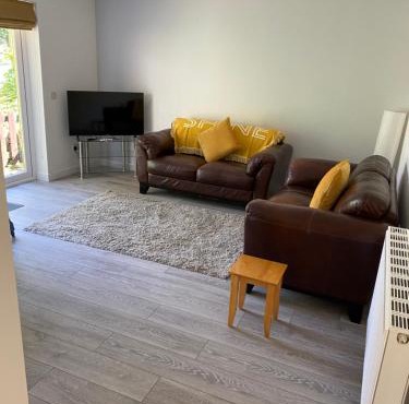 Garden flat