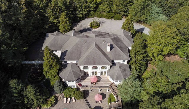 Gated Grand Estate On Two Acres, Privately Landscaped
