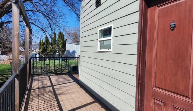 Gated/secured off street parking @ the Loft apartment in Klamath Falls.