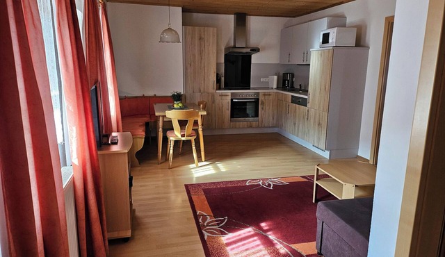 Gemütliche 3-Sterne-Ferienwohnung mit Terrasse, Sauna und Streichelzoo