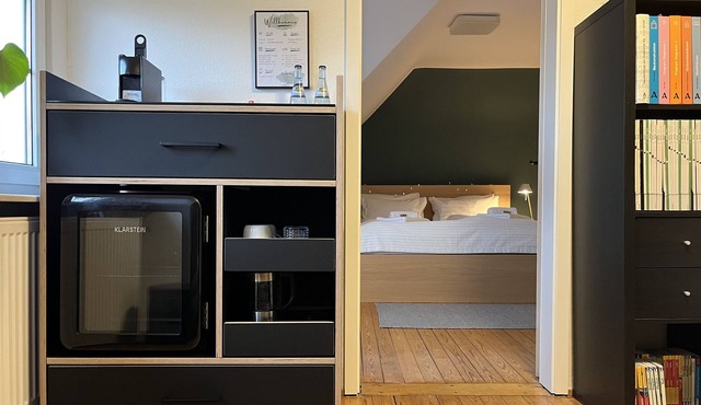 Gemütliche Dachwohnung/Netflix/Parken
