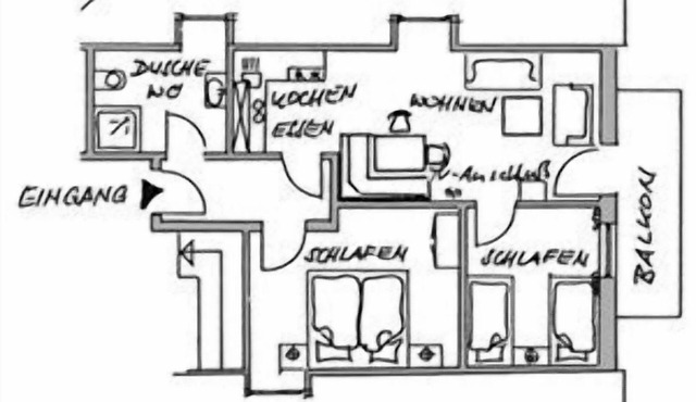 Gemütliche Ferienwohnung mit Balkon in Bauernhofidylle