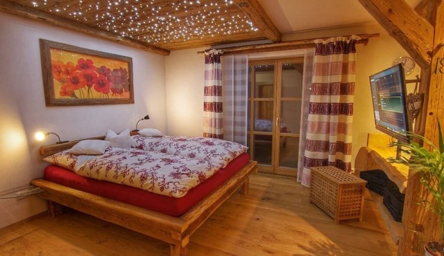 Gemütliche Ferienwohnung (50qm) mit Whirlpoolbadewanne und Terrasse