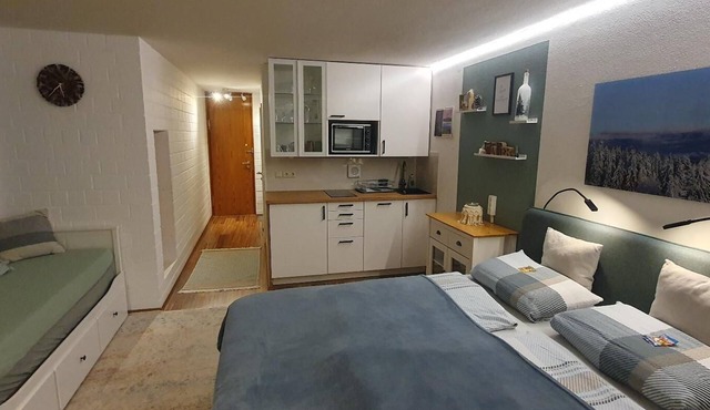 Gemütliches Appartement mit Überdachten Balkon
