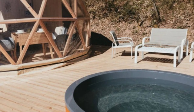 Geodesic Dome—Nordic Bath & a Break in the Heart of Nature