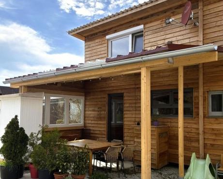 Geräumiges Tiny Haus für 1 bis 8 Personen mit Infrarotkabine