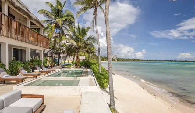 GET 20% OFF Beachfront Luxury Retreat in Soliman Bay, Tulum