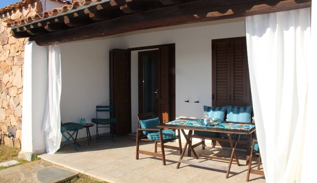 Get relaxed splashing in a private swimming pool or sunbathe on the nearby beach