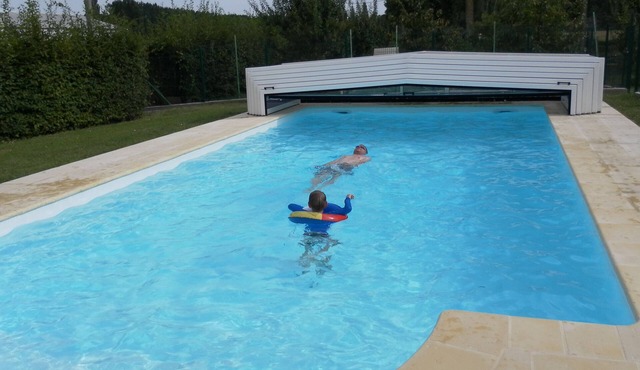 Gite fleuri Les Géraniums 3 * with swimming pool in the heart of the Loire castles
