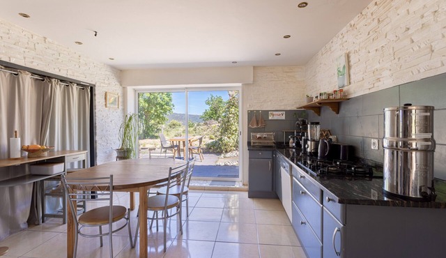 Gite with Dormitory, Lake View, Private Garden and Balcony