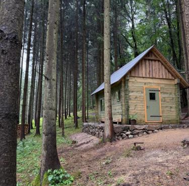 Glamping Olivia v lese
