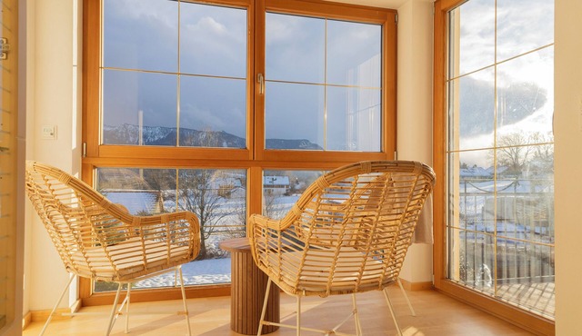 ღLiboria | Bright balcony apartment by the lake