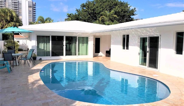 Go First Class at our Stunning Lauderdale Beachside Pool Home