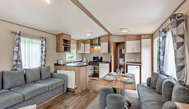 Gold Accessible with parking & decking