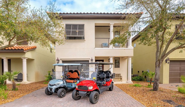 Golf Course Home ~ 2 Golf Carts ~ Gated Resort