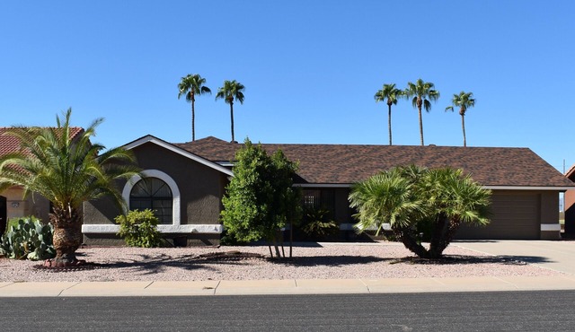 Golf Course Home With Golf Cart