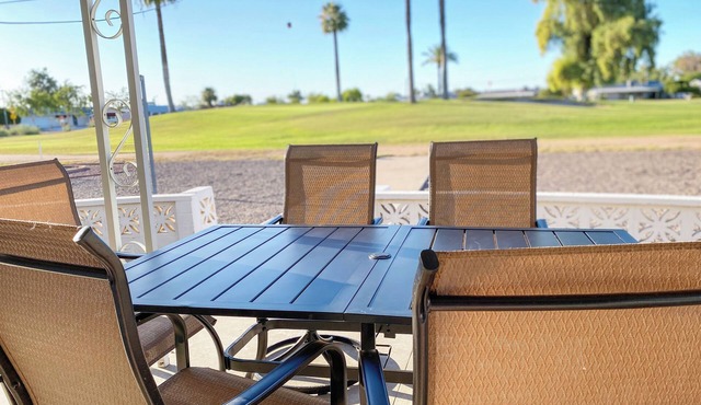 Golf Course View 55+ Community MCM Style Original Sun City Home