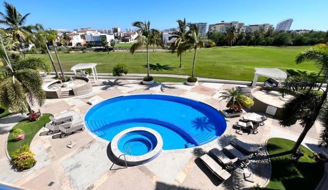 Golf Course View Apartment in Mazatlan