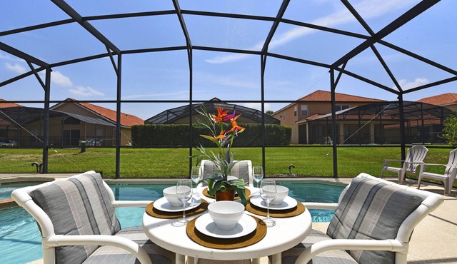 Gorgeous Private Pool/Spa, Gated Resort, near Disney, Amenities for all